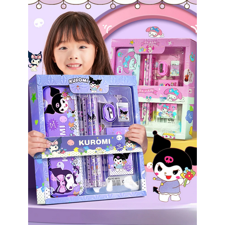 

Kotak Pensil Anak Set 7 in 1 Stationery Hadiah Anak Sekolah Karakter