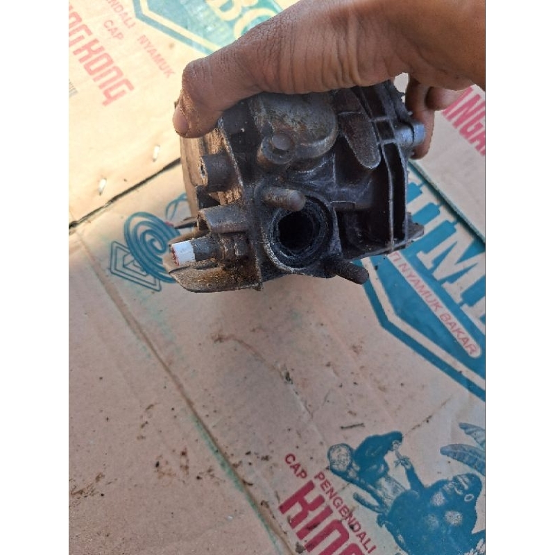 silinder head supra x 125 fi injeksi copotan original