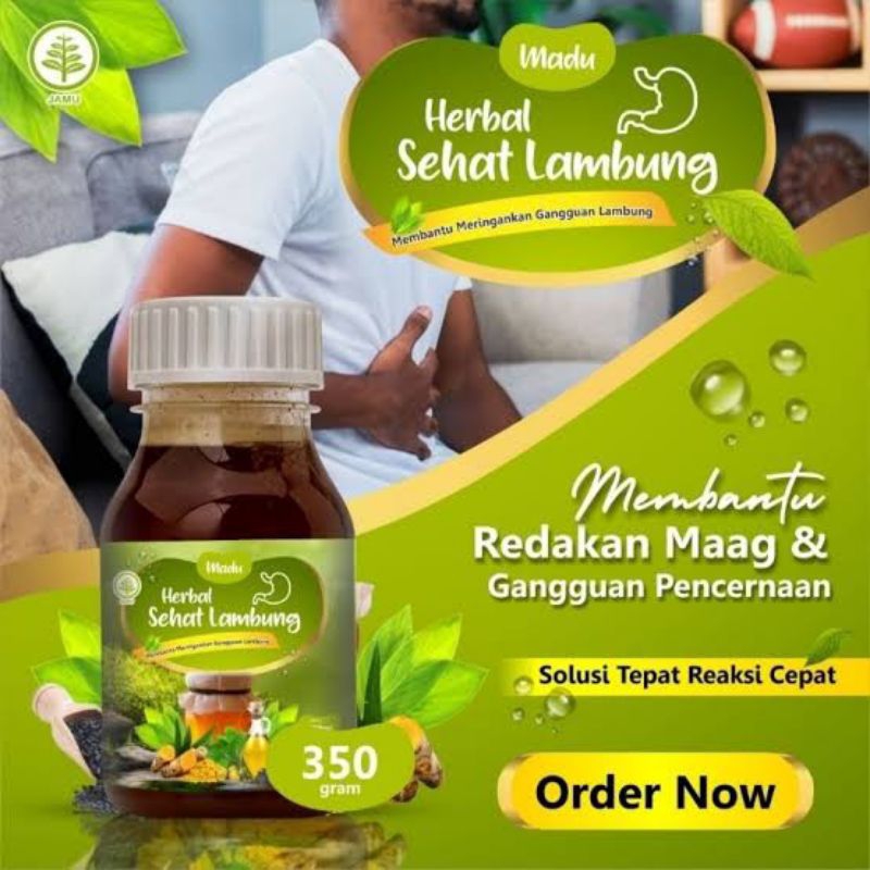 

MADU SEHAT LAMBUNG, HERBAL UNTUK MAAG, GERD DAN ASAM LAMBUNG