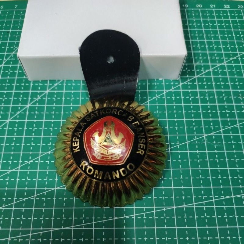 tanda jabatan banser satkorcab