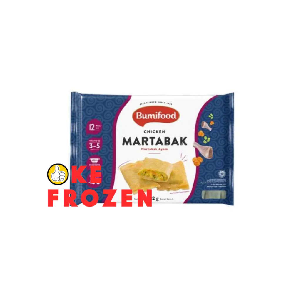 

BUMIFOOD CHICKEN MARTABAK 222GR / MARTABAK AYAM