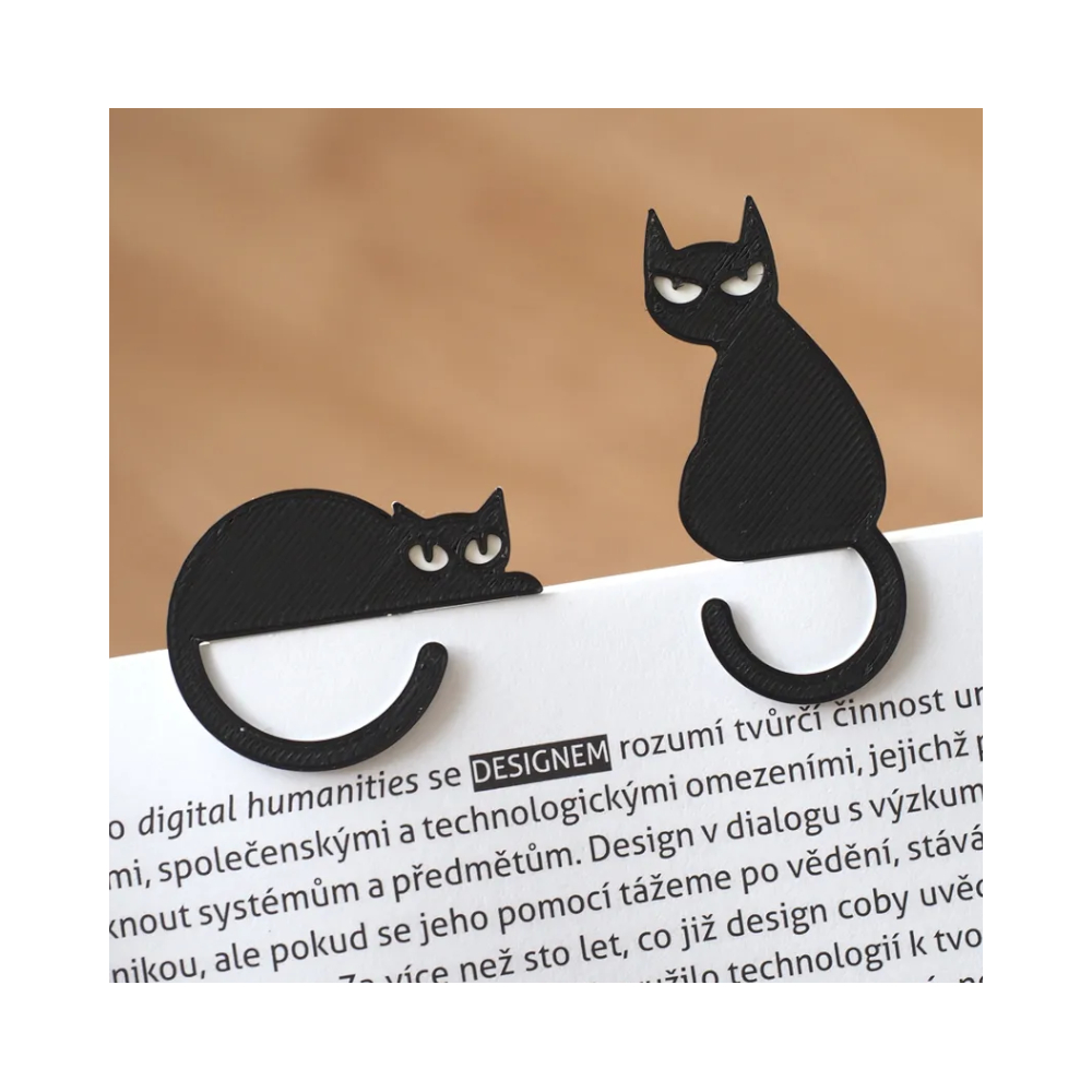 

Cat neko bookmark novel bookmarks pembatas buku komik Neko