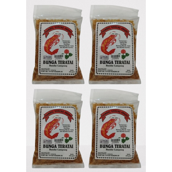 

Sambal Goreng Udang Ebi Bunga Teratai 1 Kg (4 X 250 gram)