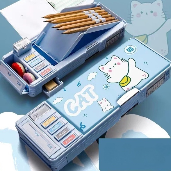 

Kapasitas Besar Tempat Pensil Multifungsi Kotak Pensil Lucu Motif Dinosaurus Unicorn Astronot Cocok Untuk Anakanak KODE S8B3
