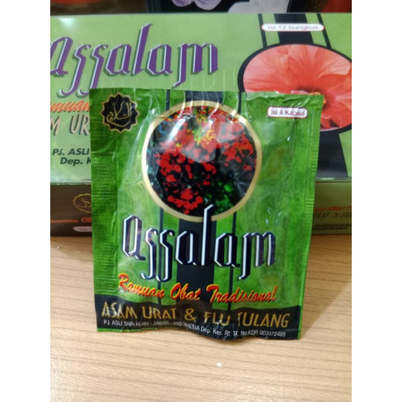 obat tradisional ASSALAM/obat tradisional asam urat dan flu tulang