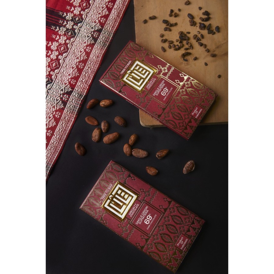 

Dark Chocolate 69% Bar 70gr LILE CHOCOLATE SUMATRA