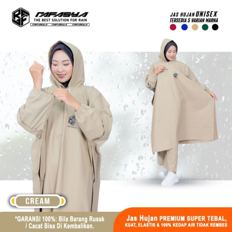 MANTEL HUJAN MANTEL PONCO CELANA RAINCOAT/MANTOL/MANTEL/JAS HUJAN DEWASA PRIA WANITA MOCA