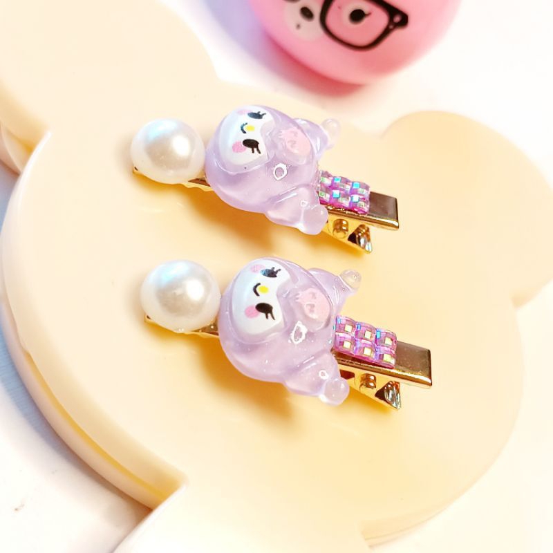 JEDAI KARAKTER KUROMI / MELODY / IKAT RAMBUT KOREA / JAPIT ANAK LUCU