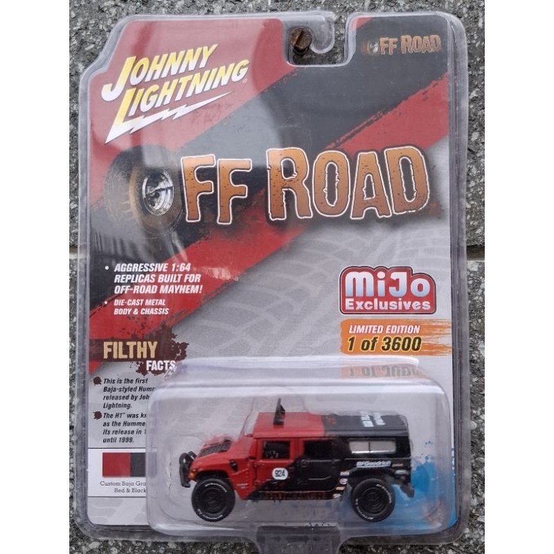 HUMMER H1 WAGON OFF ROAD JOHNNY LIGHTNING