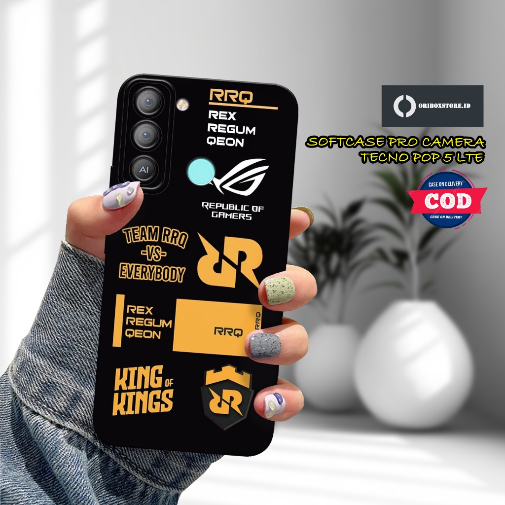 Case Hp TECNO POP 5 LTE Terbaru - Motif Case Gamers - Casing Hp TECNO POP 5 LTE - Softcase Hp TECNO 
