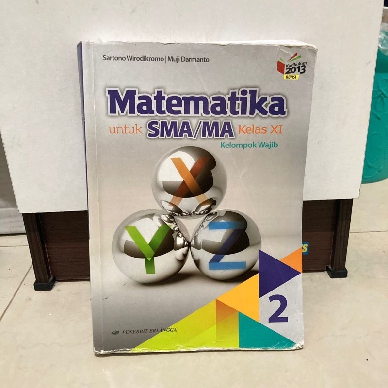 

Buku Matematika WAJIB kelas 11 penerbit Erlangga K13 Revisi