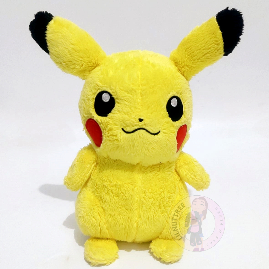 Boneka Pikachu Original Takara Tomy Pokemon Plush Doll