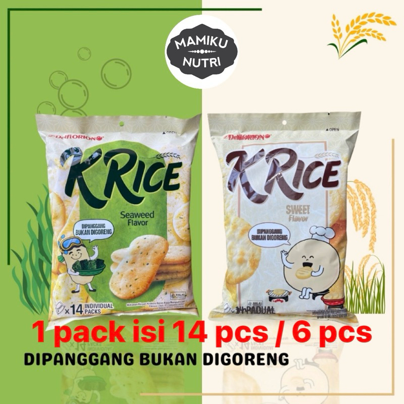 

Delfi Orion K Rice (O’Rice) Crackers - 1 pack (14 pcs) / (6 pcs)