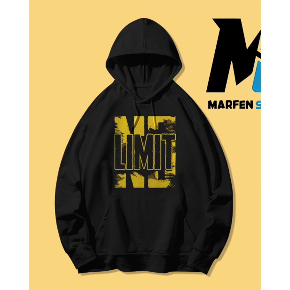 Hoodie + Sablon DTF Plastisol No Limit