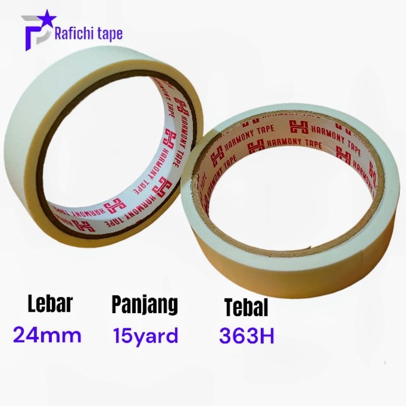 

Masking tape solasi kertas putih 24x15yard isolasi kertas khualitas terbaik Rafichi tape