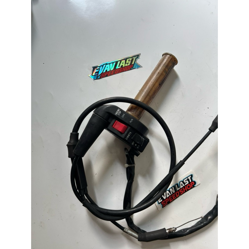 gas spontan holder saklar kanan ninja r rr ss