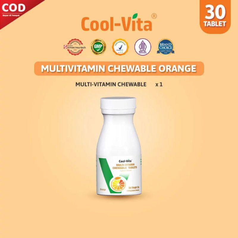 READY STOK COOLVITA MULTIVITAMIN PENGGEMUK BADAN