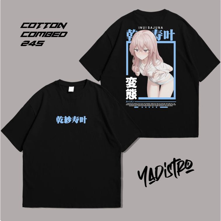 Kaos Anime Inui Sajuna Cute Version / Kaos Pria / Kaos Distro