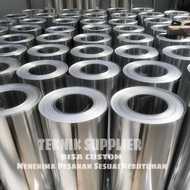 seng alumunium 0.11 mm x 1 meter x 50 meter /plat alumunium 0.11mm