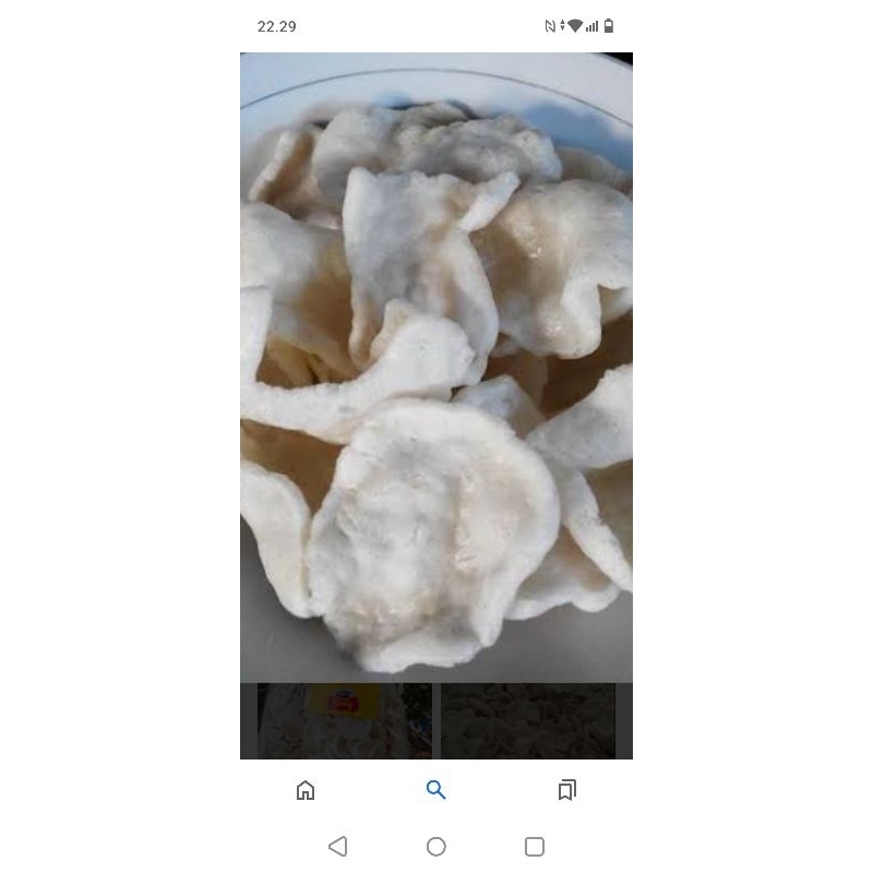 

kerupuk upil goreng pasir