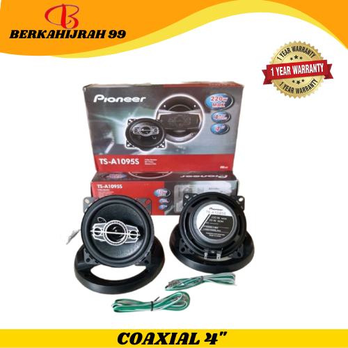 Speaker Mobil Caoxial Pioneer 4 Inch TS - A1095S