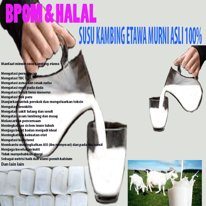 Susu Kambing Etawa Murni Asli Original 100% 1kg