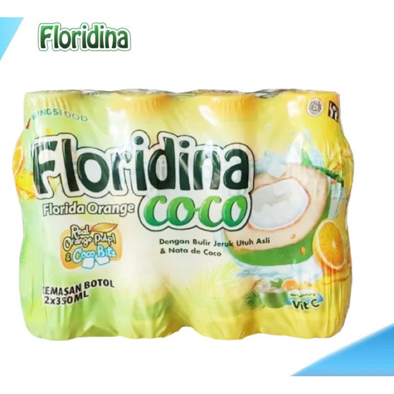 

FLORIDINA ORANGE/COCO 350ml 1 pack isi 12 botol