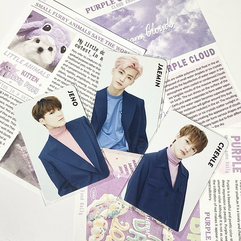 [OFFICIAL] NCT DREAM JAPAN ALBUM GROUP PHOTOCARD PC JENO JAEMIN JISUNG