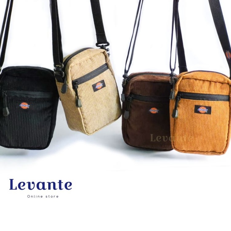 KODE S44Q tas selempang corduroy mini sling bag corduroy
