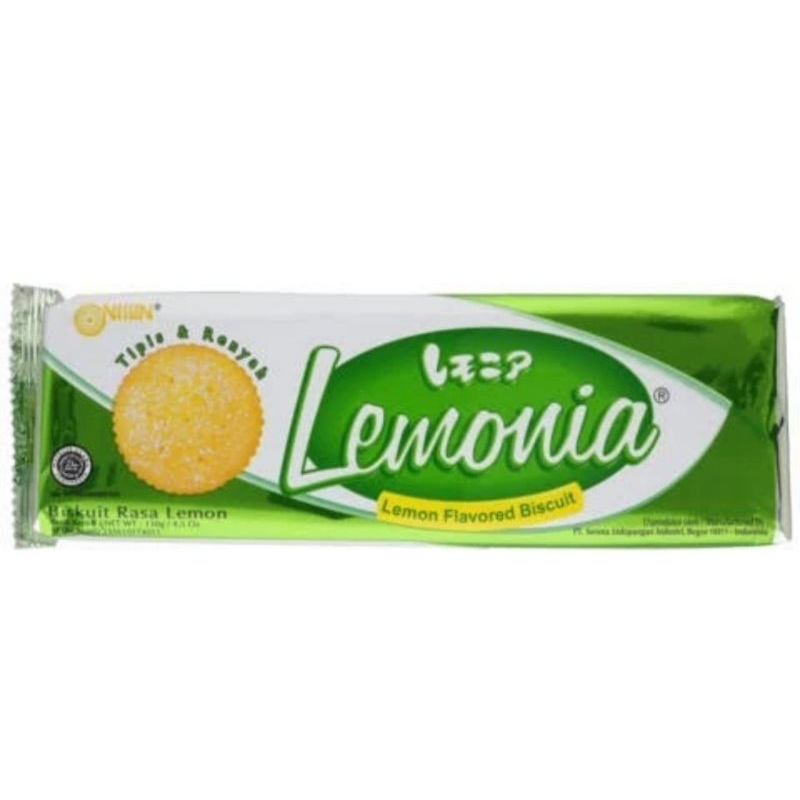 

Biskuit Lemonia varian coklat dan lemonia