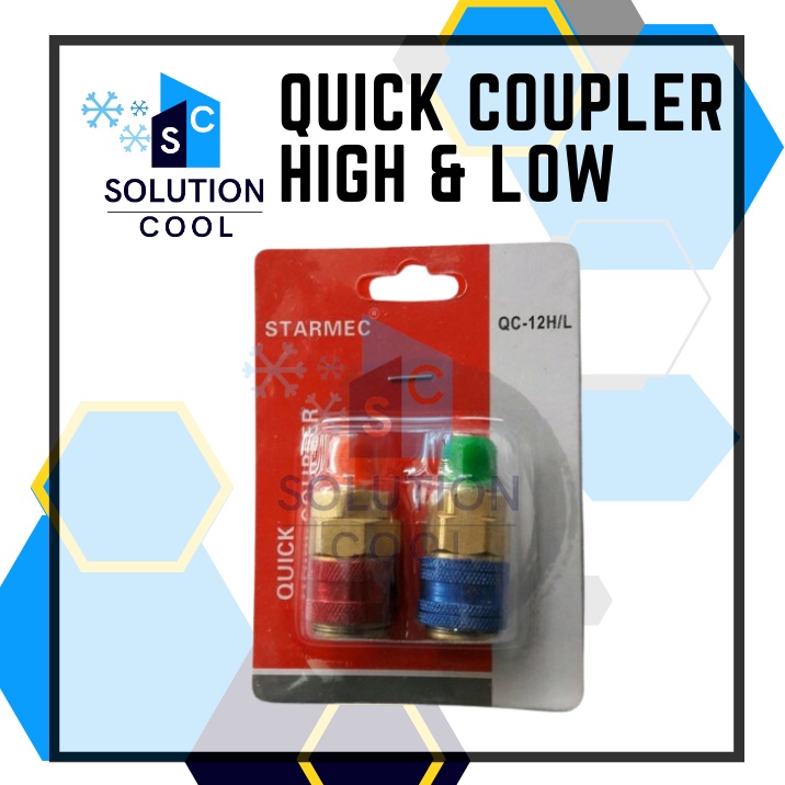 Big Sale Quick Coupler AC Mobil Adapter Nepel pengisian Ac Mobil