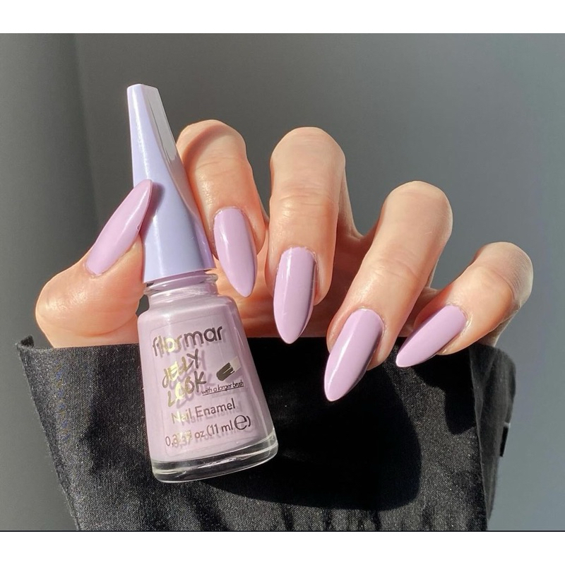 JL35 Crystal Blue - Flormar Nail Enamel Jelly Look - Flormar Nail Polish - Cat Kuku Halal Turki - Ku