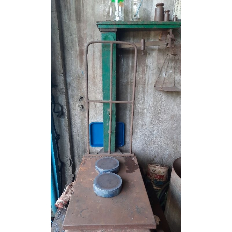 Besi plat bulat tebal 35mm diameter 150mm 1pcs