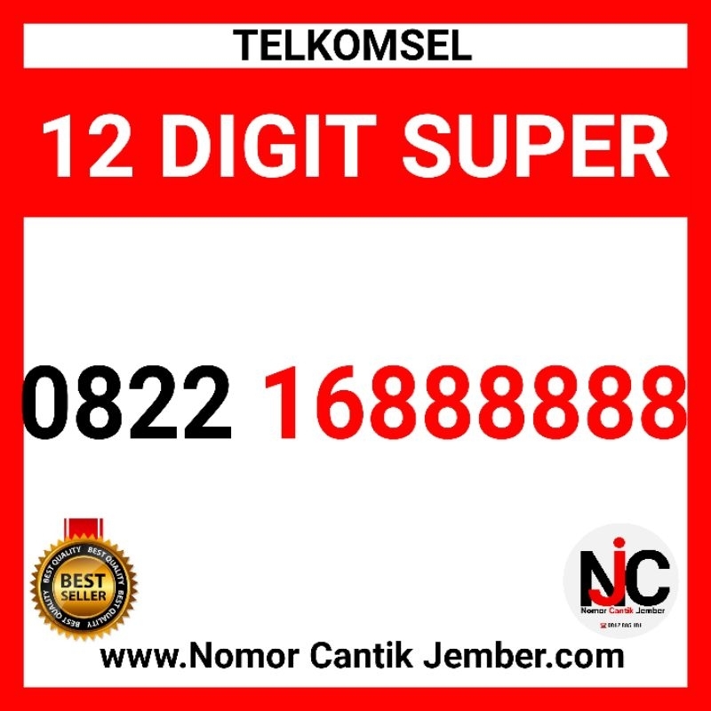 Nomor Cantik Simpati 4G Super Panca 88888 Heksa 888888 Ilufa Hoki