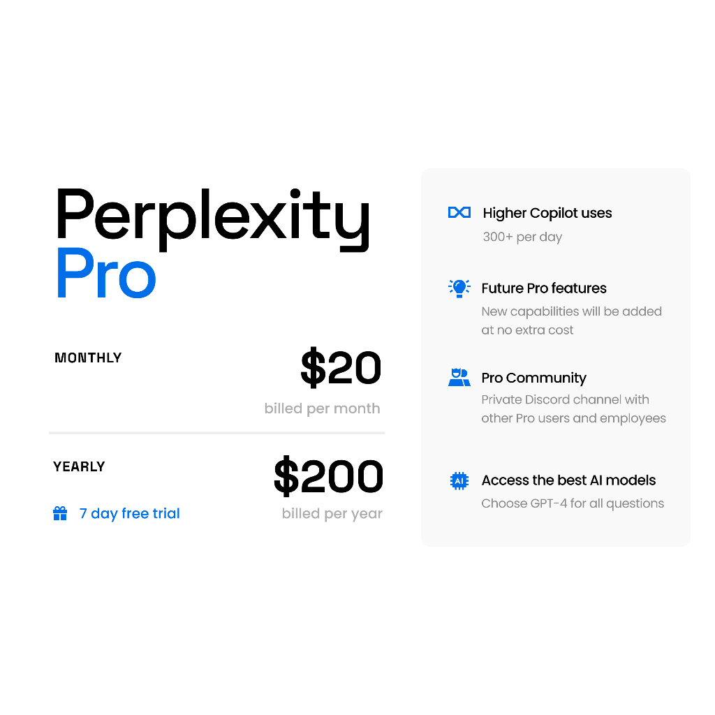 Perplexity AI Pro