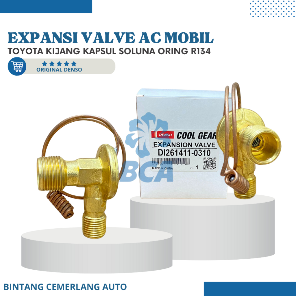 EXPANSI EKSPANSI AC Mobil Toyota Kijang Kapsul Soluna R134 ORIGINAL DENSO