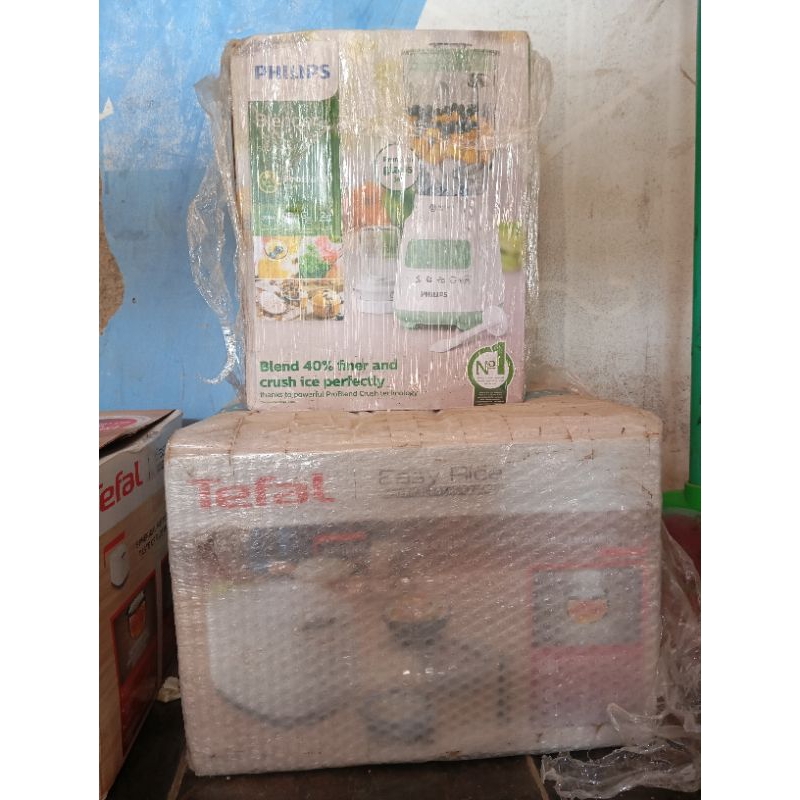 Paket Bundling Blender Philips 2L dan Magic Com Tefal 1.8 L