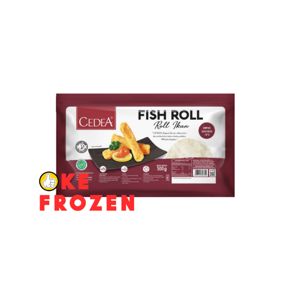 

CEDEA FISH ROLL 500GR OLAHAN IKAN GULUNG