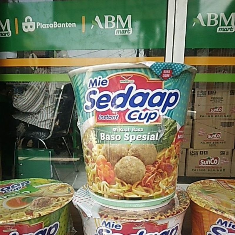 

Mie Sedaap Cup Rasa Baso Spesial