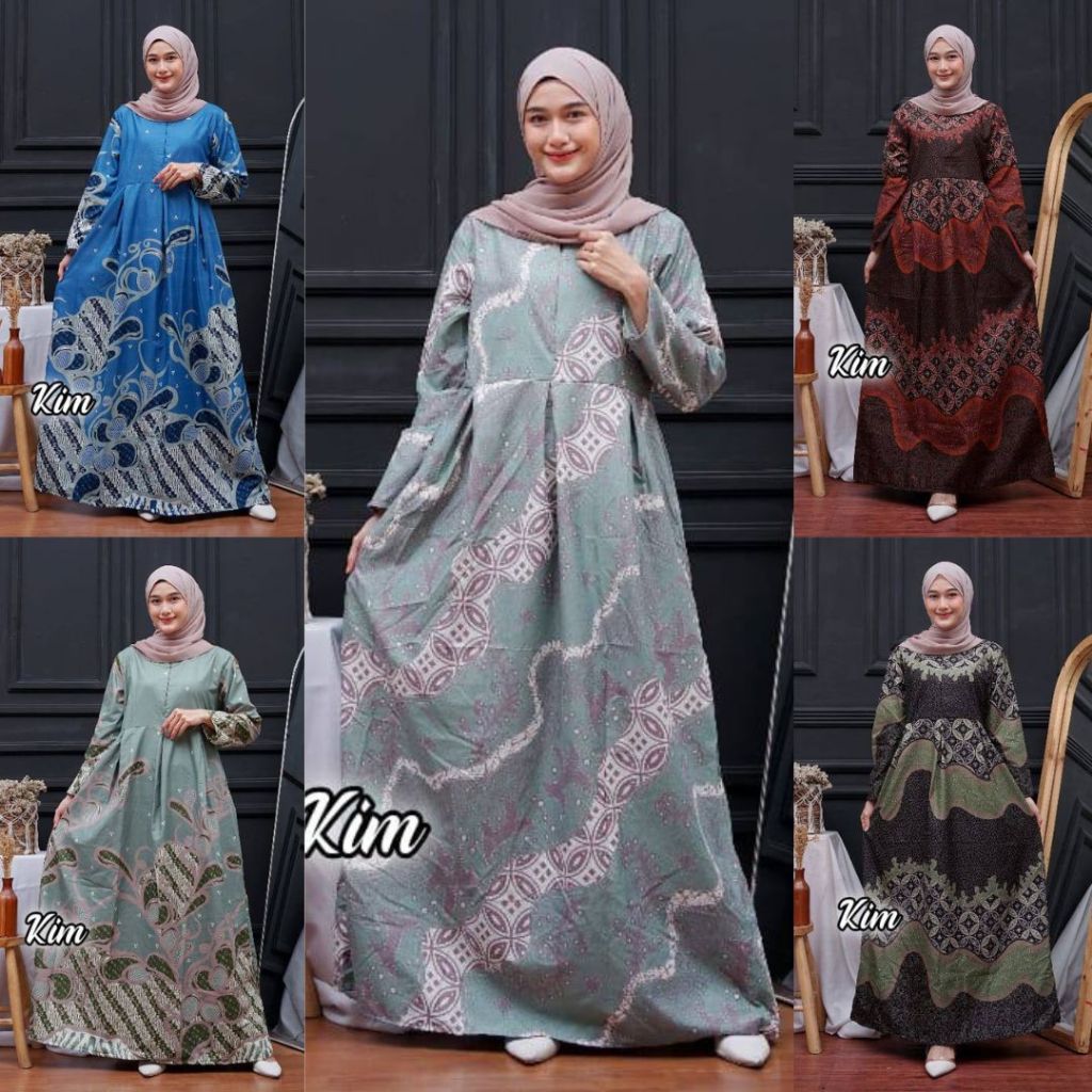 - NEW ARRIVAL - GAMIS BATIK MOTIF PREMIUM TERBARU KEKINIAN MURAH TAPI BUKAN MURAHAN