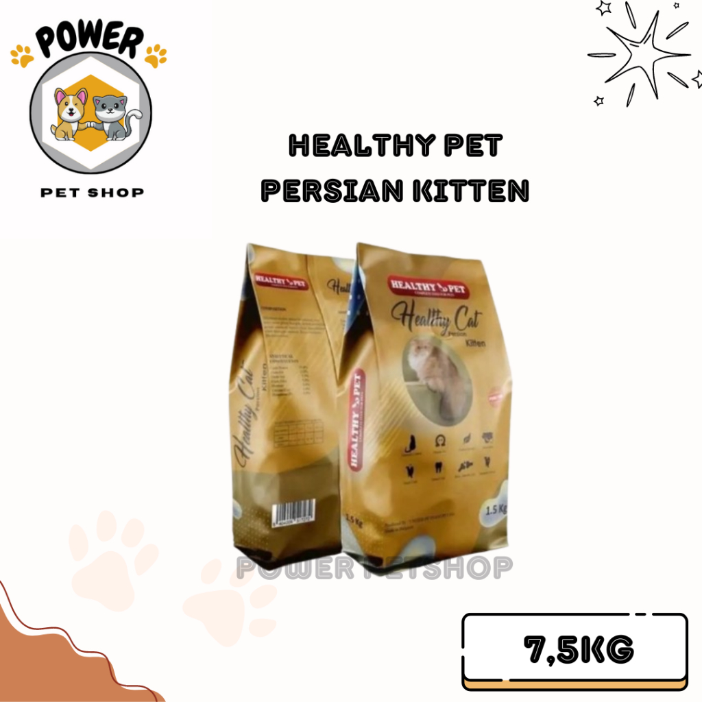Makanan Kucing - HEALTHY PET PERSIAN KITTEN 7,5KG