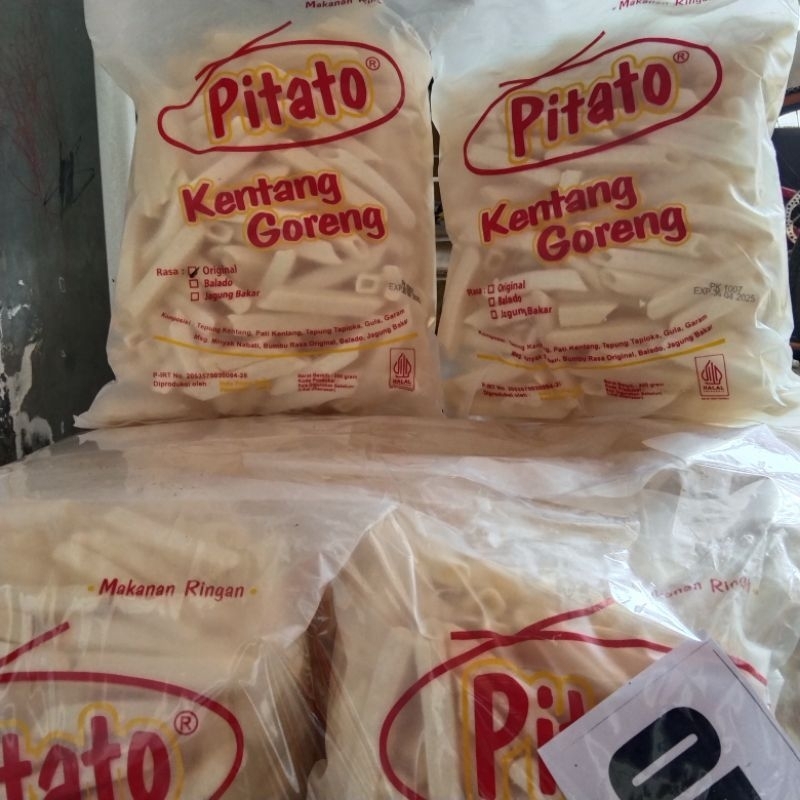 

pitato kentang goreng | kripik kentang | KILOAN