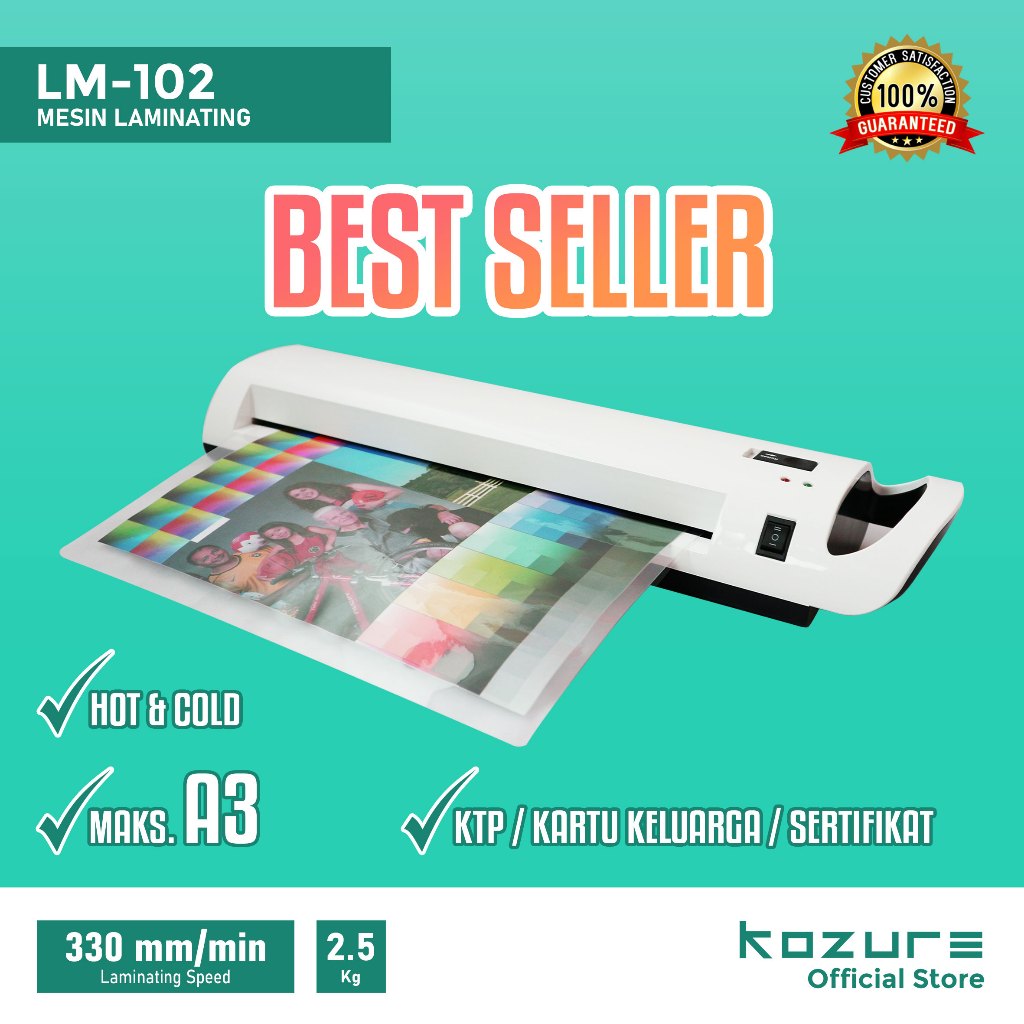 

Laminating Machine / Mesin Laminating A3 KOZURE LM-102 A3