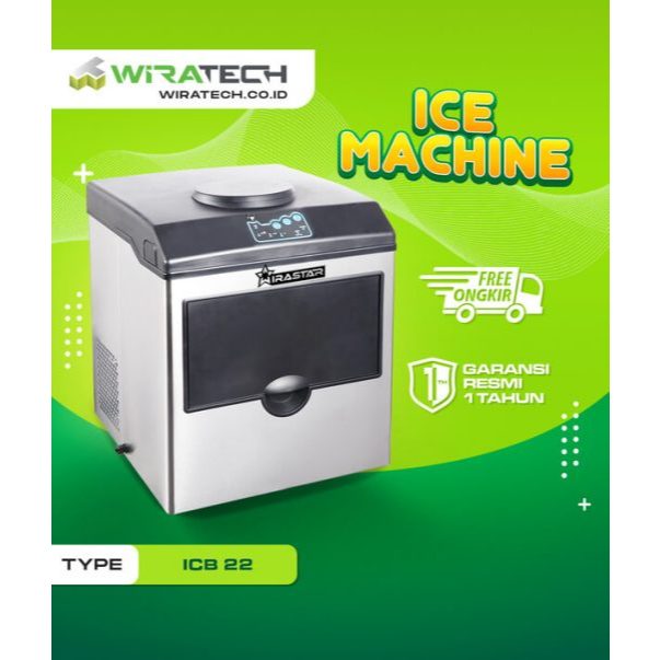 Mesin Es Batu Kristal - Mesin Ice Tube ICB-22 WIRASTAR