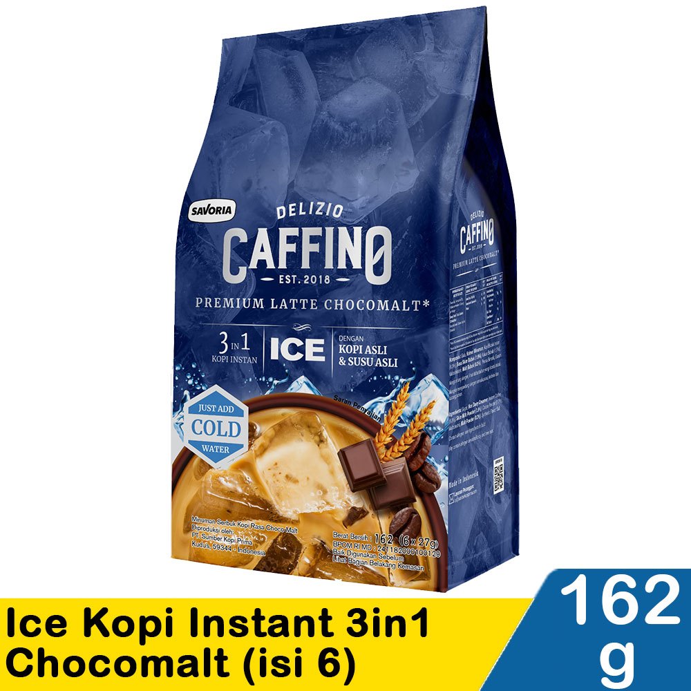 

caffino coffee ice premium latte chocomalt 6x27gr
