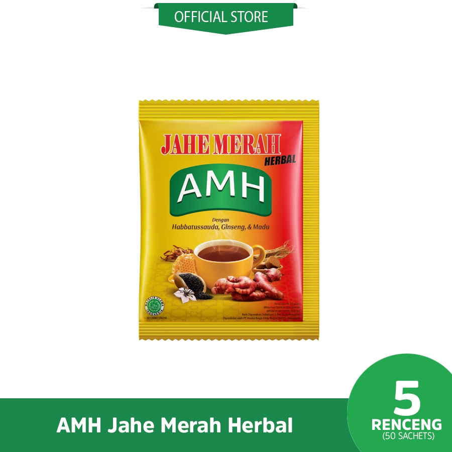 

Paket AMH Jahe merah Herbal (5 rcg)