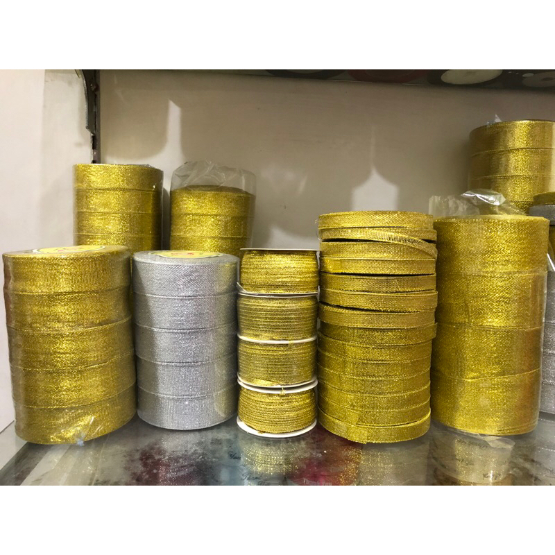 

pita emas atau pita perak pita metalik