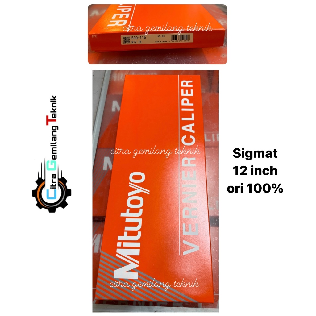 Mitutoyo vernier caliper 12 inch sigmat original mitutoyo 530-115
