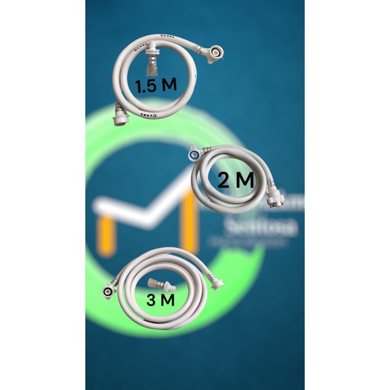 selang inlet/ selang masuk air mesin cuci / selang air besih mesin cuci / selang mesin cuci