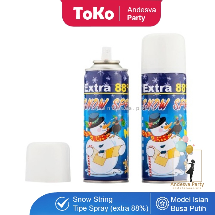Snow Spray / Semprotan Salju Ulang Tahun / Party Spray Snow
